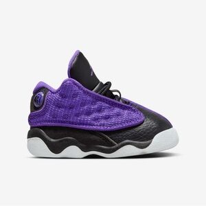 Toddler's Jordan 13 Retro Purple Venom/Black-White
New in box